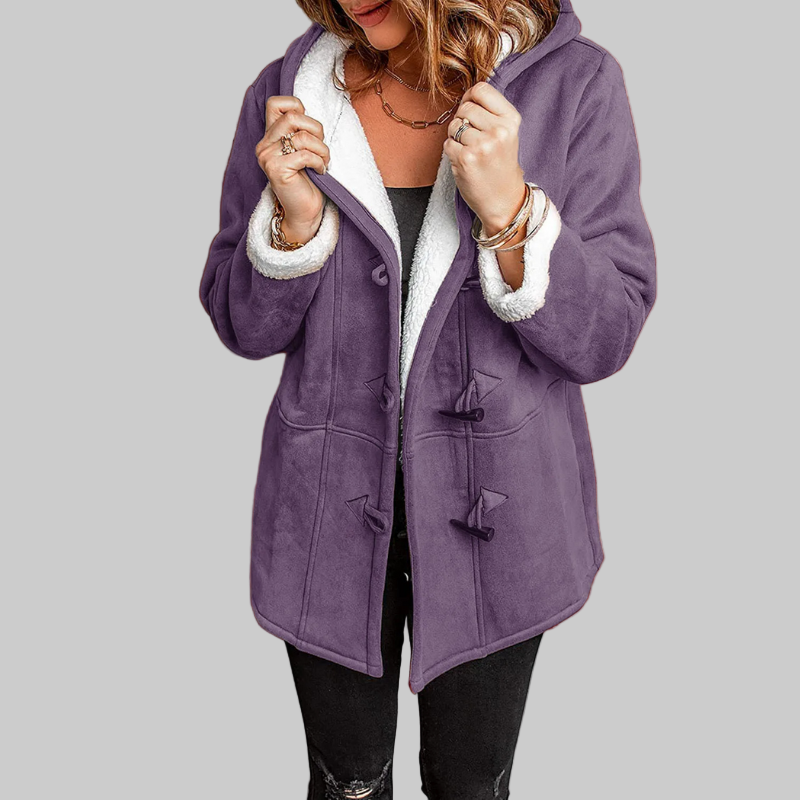 Ema | Měkký fleece kabát se sherpa podšívkou pro maximální teplo a nadčasový styl