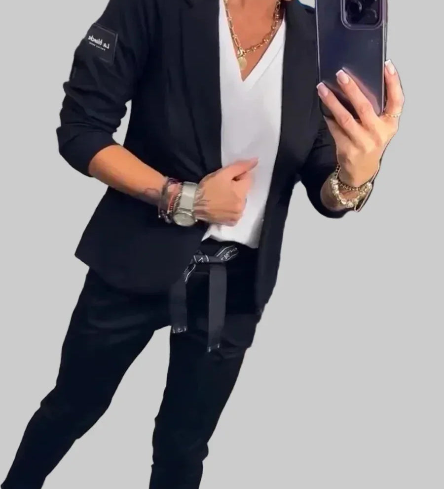 Emma | Stylový set saka a jogger kalhot pro elegantní komfort