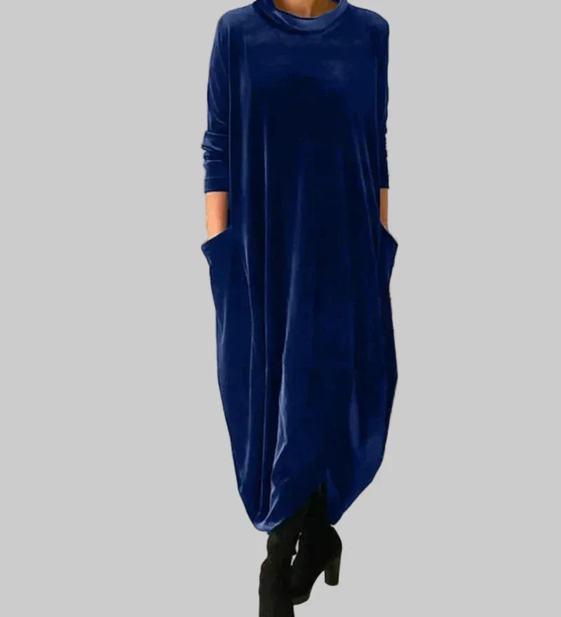Vilma | Luxusní sametové šaty pro hřejivou eleganci