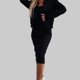 Blanka | Elegantní set midi šatů a kardiganu pro každou příležitost