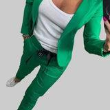 Emma | Stylový set saka a jogger kalhot pro elegantní komfort