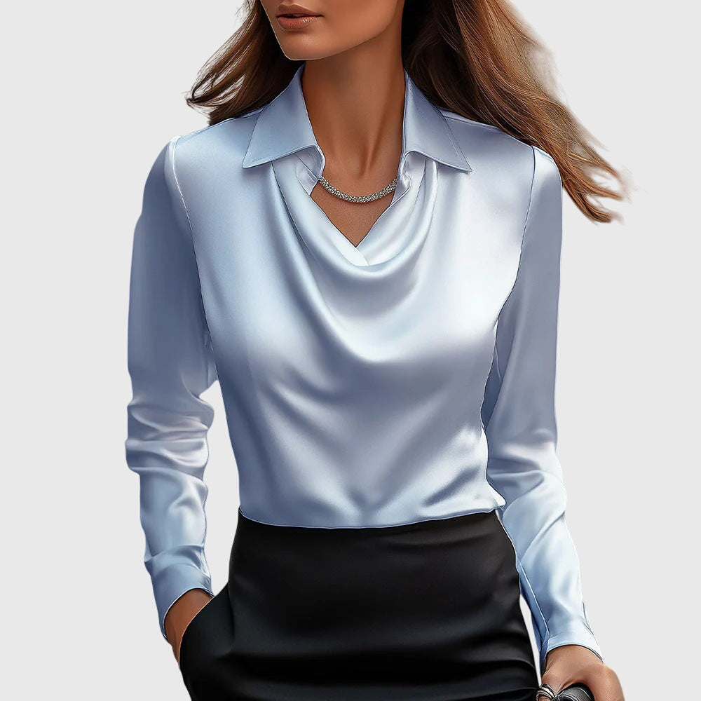 Ela | Elegantní blůza s jemným leskem