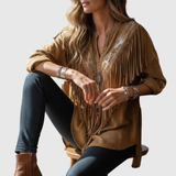 Daniela | Boho blůza s třásněmi pro svobodný styl