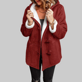Ema | Měkký fleece kabát se sherpa podšívkou pro maximální teplo a nadčasový styl
