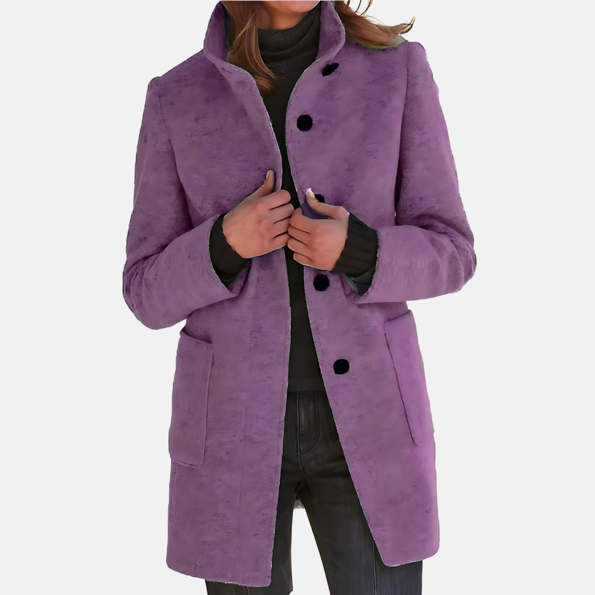 Hana | Kamila – Klasický trenchcoat pro nadčasovou zimní eleganci