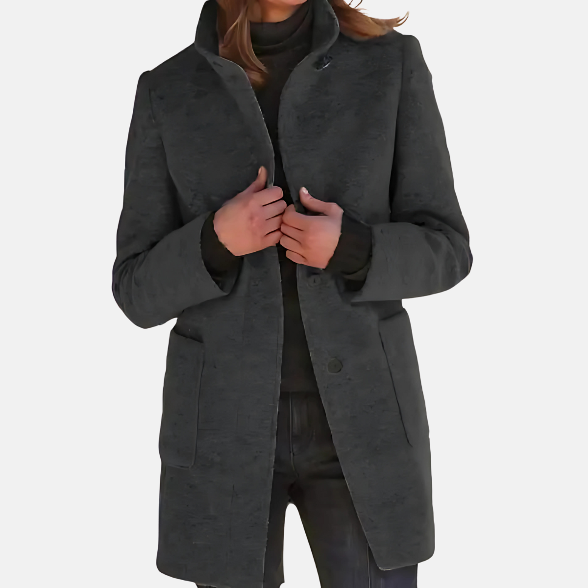 Hana | Kamila – Klasický trenchcoat pro nadčasovou zimní eleganci