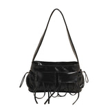 Eliška | Lakovaná hladká crossbody kabelka