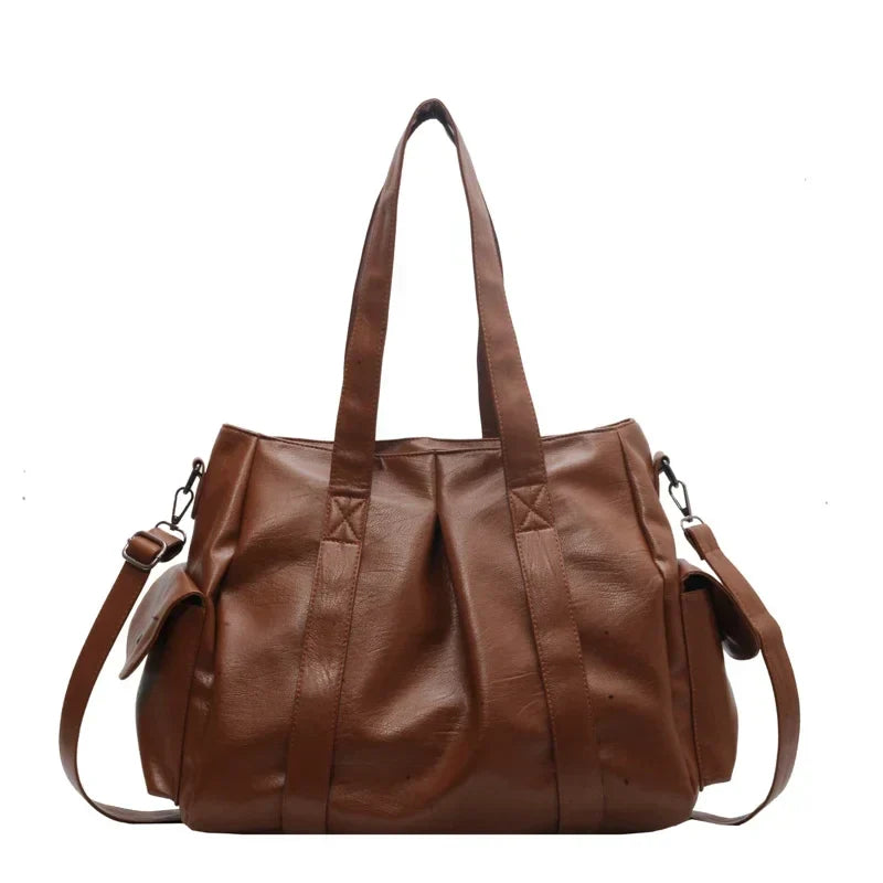 Marie | Oversize měkká hladká tote kabelka