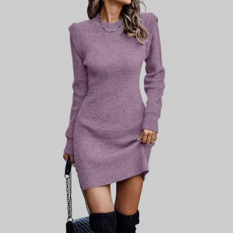Marie | Elegantní úpletové šaty pro hřejivý styl