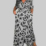Mia | Luxusní maxi overal s leopardím vzorem pro nespoutaný styl