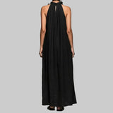 Karla | Elegantní boho maxi šaty s volány