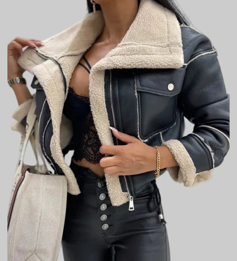 Dana | Hana – Tradiční zimní bunda s romantickým kouzlem a špičkovým teplem