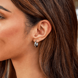 Sofie | Stříbrné kruhové náušnice Audrey