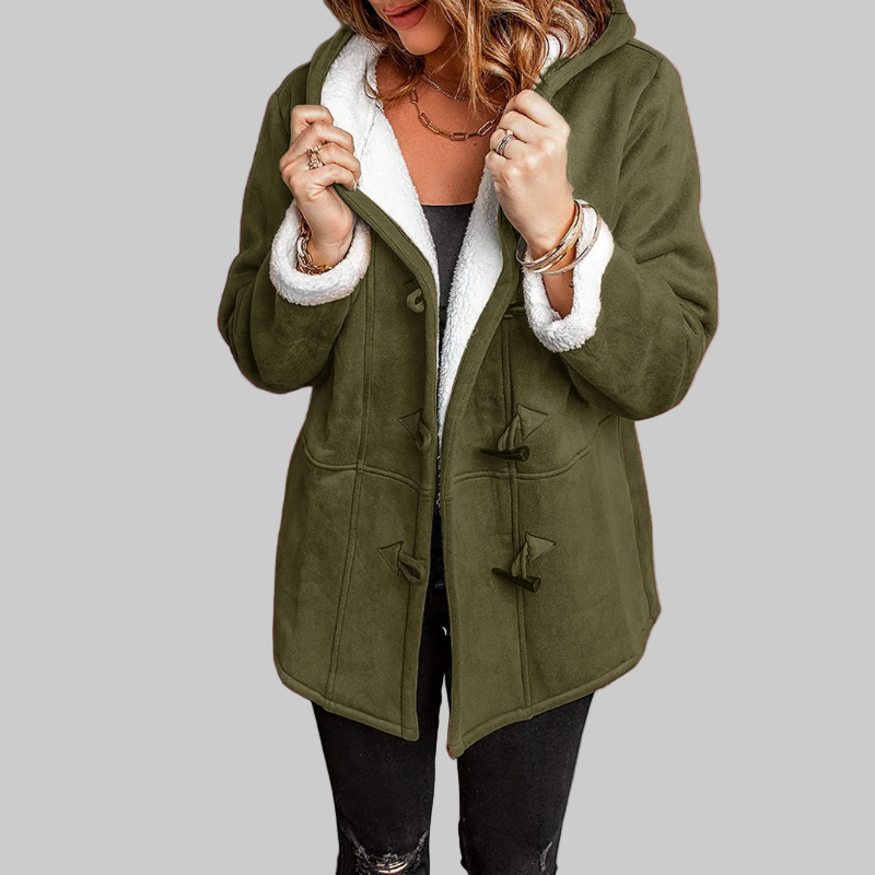 Ema | Měkký fleece kabát se sherpa podšívkou pro maximální teplo a nadčasový styl