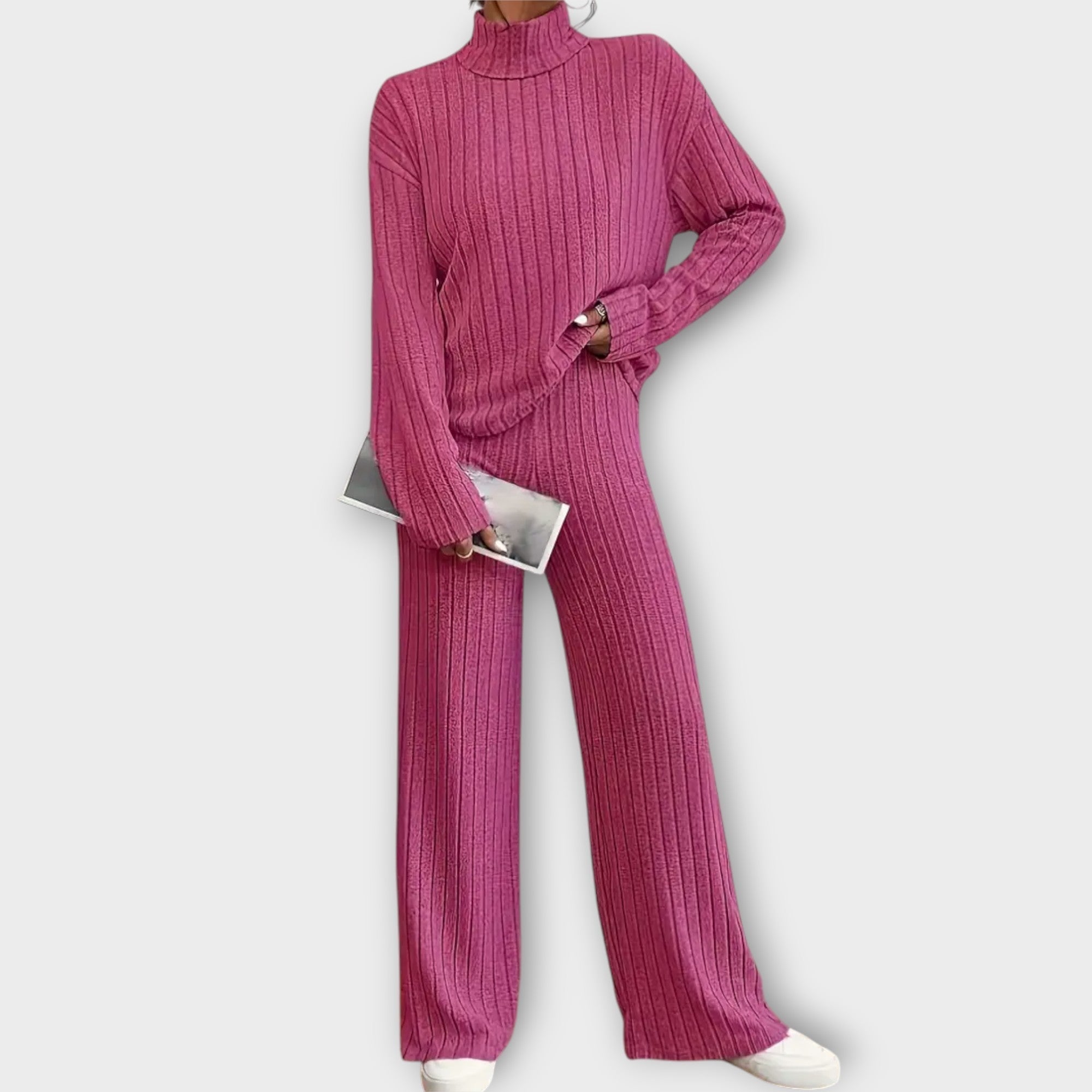 Anna | Rafinovaný žebrovaný set pro nadčasovou eleganci a pohodlí