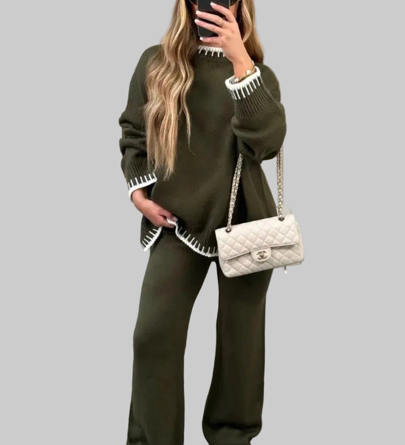 Jitka | Elegantní pletený set pro útulné zimní dny