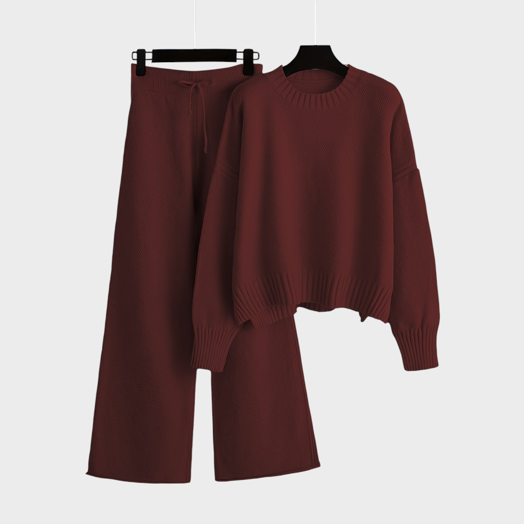 Monika | Elegantní pletený set pro maximální pohodlí a styl