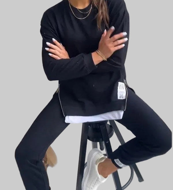 Božena | Moderní pletená souprava pro uvolněný městský styl