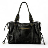 Anežka | Pevná hladká crossbody kabelka