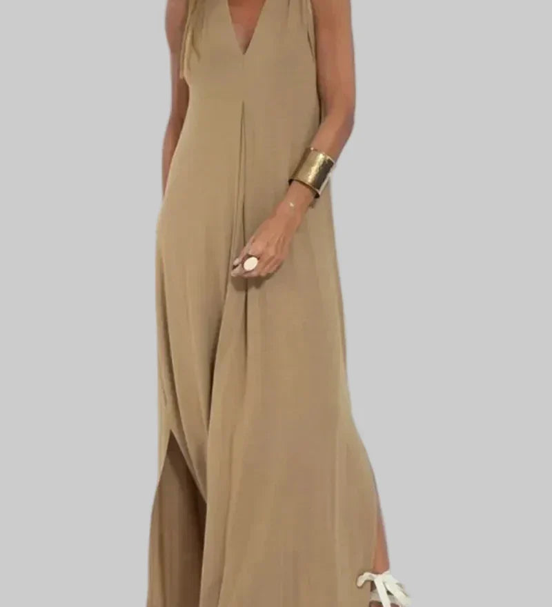 Eva | Minimalistické maxi šaty s čistou elegancí