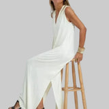 Eva | Minimalistické maxi šaty s čistou elegancí