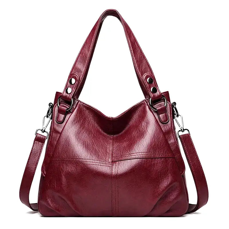 Vilma | Prostorná hladká crossbody kabelka