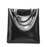 Dagmar | Retro hladká tote kabelka