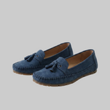 Natálie | Semišové loafers s třásněmi