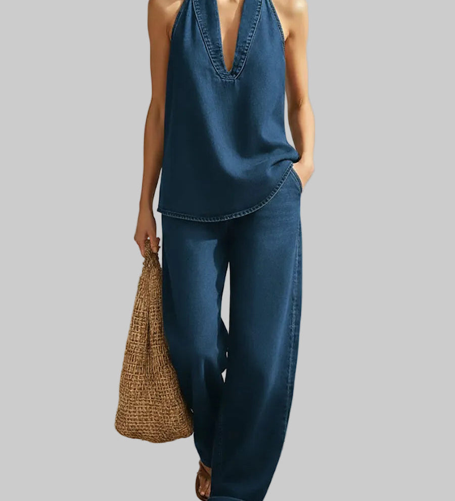 Bára | Set z měkkého denimu pro rafinovaný styl a absolutní pohodlí