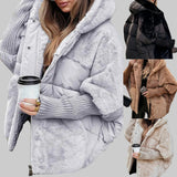 Sofie | Oversized patchworkový kabát pro jedinečný styl a zimní komfort