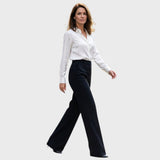 Amálie | Elegantní kalhoty Wide Leg s vysokým pasem