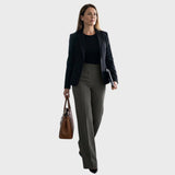 Amálie | Elegantní kalhoty Wide Leg s vysokým pasem