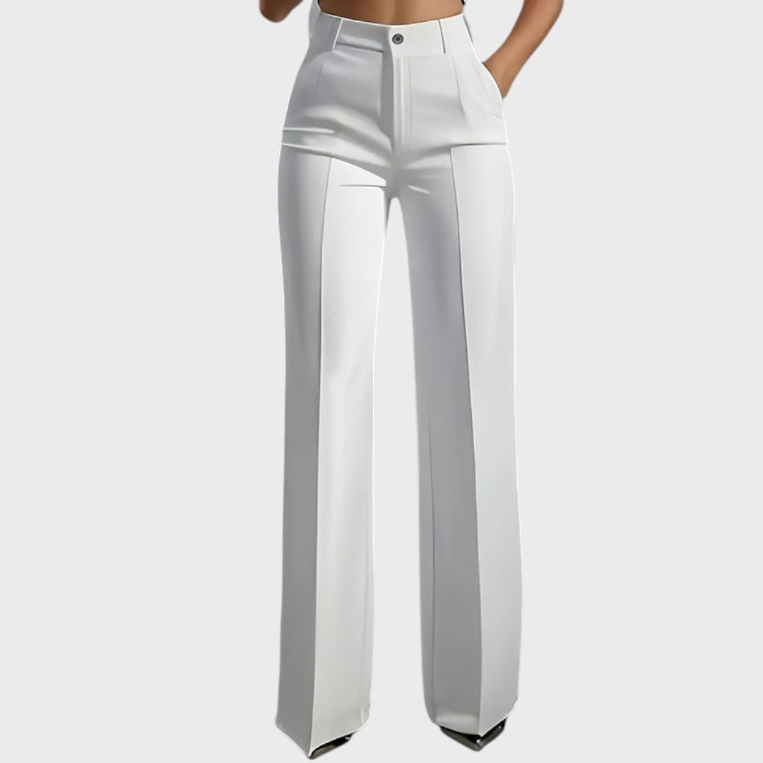 Amálie | Elegantní kalhoty Wide Leg s vysokým pasem