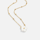 Hana | Kvetinový náhrdelník Biely kvet